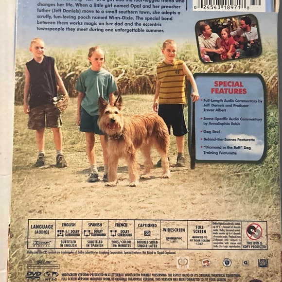 Because of Winn-Dixie (DVD, 2005) PG movie - Picture 5 of 7